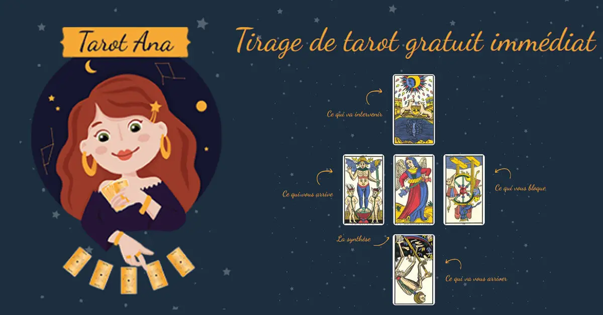 Tirage tarot de marseille gratuit immédiat. Tarot gratuit. Tarot online. Tarot de marseille gratuit en ligne. Tirage tarot instantané gratuit. Tirage du tarot divinatoire gratuit et immediat à partir 