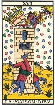 tarot gratuit carte la maison dieu tarot de marseille