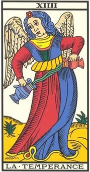 tarot gratuit carte la temperance tarot de marseille