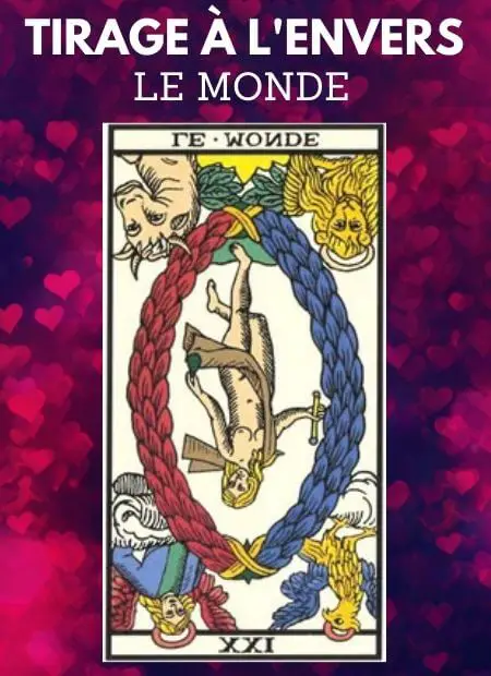 tarot gratuit carte le monde tarot de marseille envers