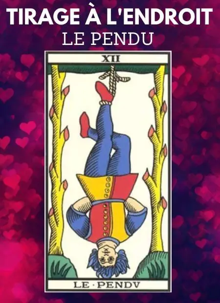 tarot gratuit carte le pendu tarot de marseille endroit