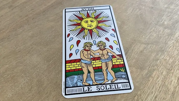 tarot de marseille soleil