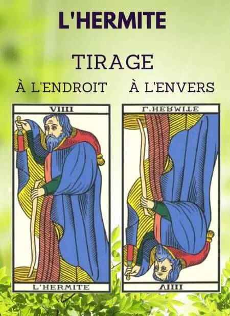 tarot gratuit carte l hermite tarot de marseille Sante