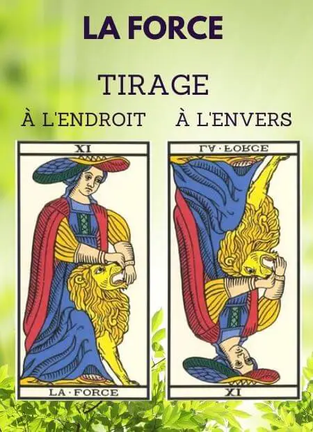 tarot gratuit carte la force tarot de marseille Sante