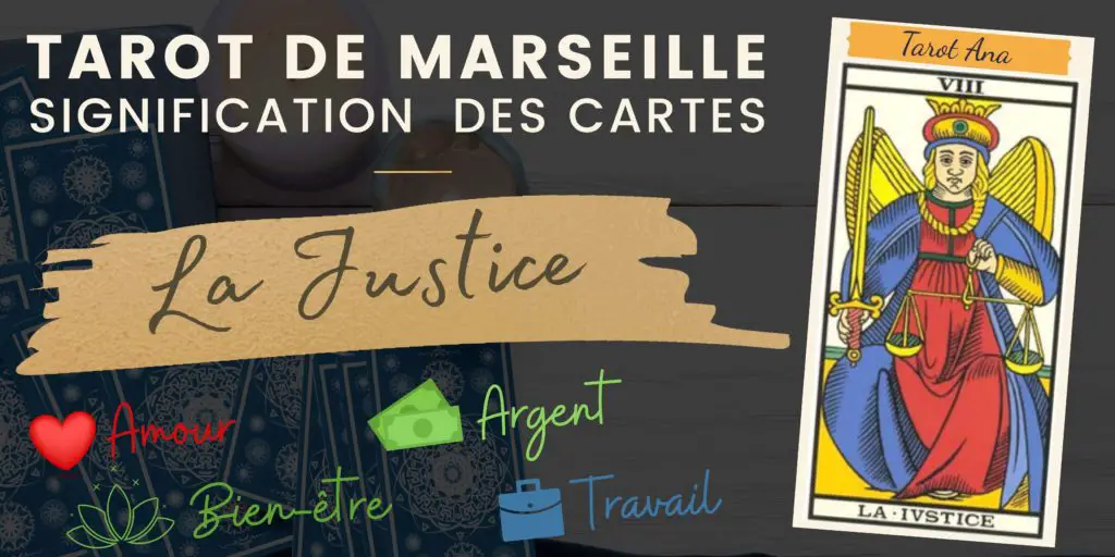 tarot gratuit carte la justice tarot de marseille rectangle