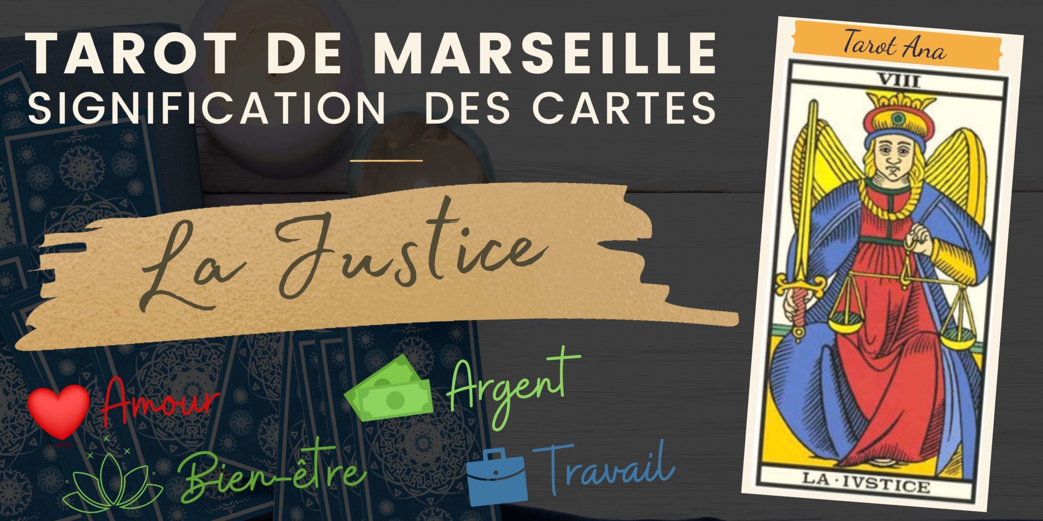 Signification La Justice dans le Tarot de Marseille Tarot Ana Tirage de Tarot Gratuit Signification La Justice dans le Tarot de Marseille Tarot Ana Tirage de Tarot Gratuit