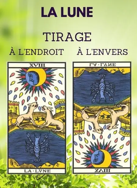 tarot gratuit carte la lune tarot de marseille Sante