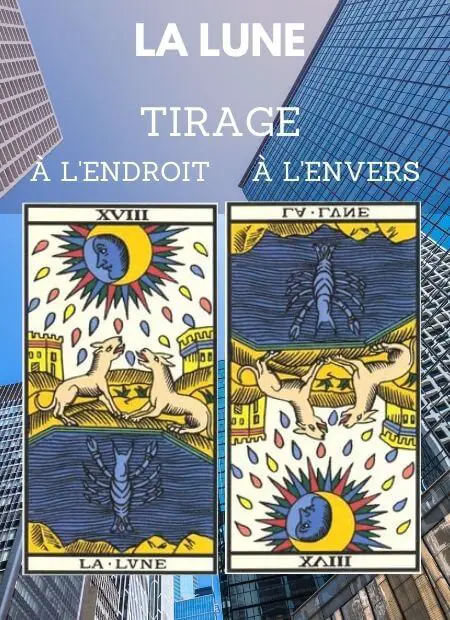 tarot gratuit carte la lune tarot de marseille Travail