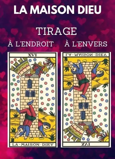 tarot gratuit carte la maison dieu tarot de marseille Amour