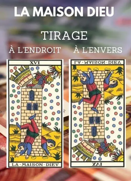 tarot gratuit carte la maison dieu tarot de marseille Argent