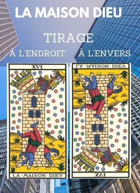 tarot gratuit carte la maison dieu tarot de marseille Travail