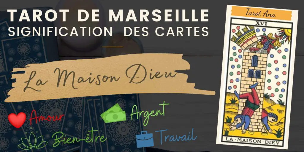 tarot gratuit carte la maison dieu tarot de marseille rectangle