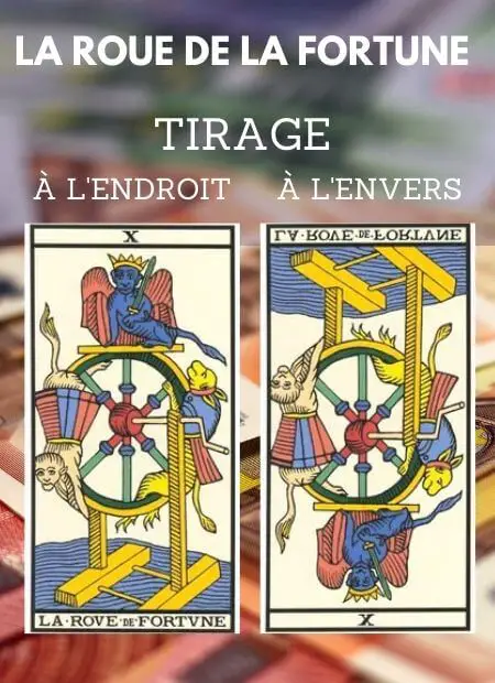 tarot gratuit carte la roue de la fortune tarot de marseille Argent