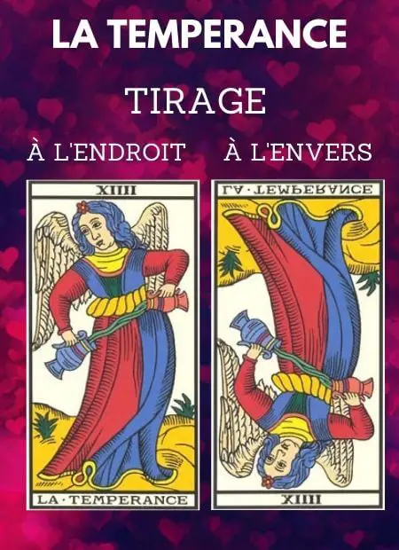 tarot gratuit carte la temperance tarot de marseille Amour