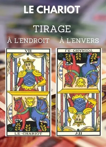 tarot gratuit carte le chariot tarot de marseille Argent