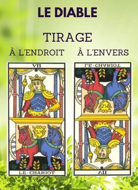 tarot gratuit carte le diable tarot de marseille Sante