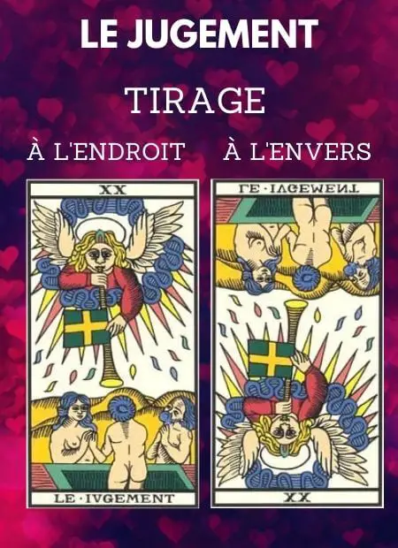 tarot gratuit carte le jugement tarot de marseille Amour