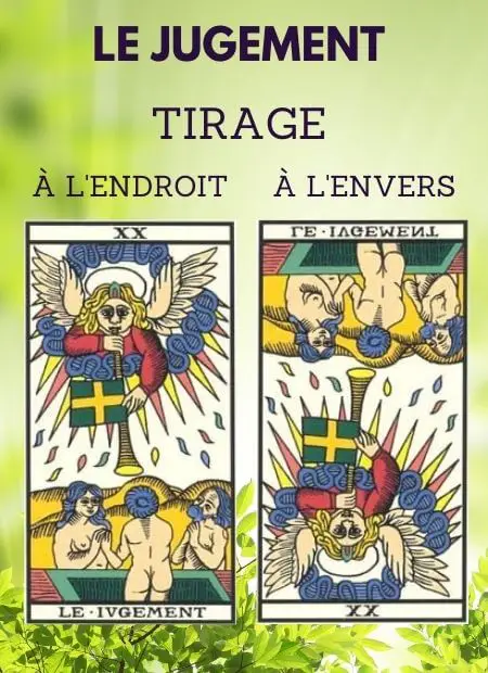 tarot gratuit carte le jugement tarot de marseille Sante