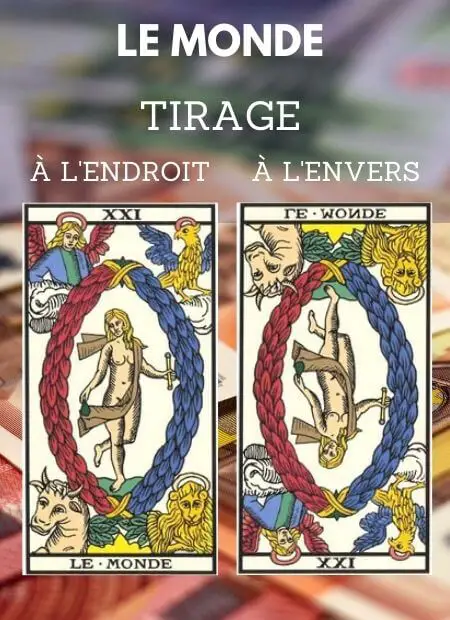 tarot gratuit carte le monde tarot de marseille Argent