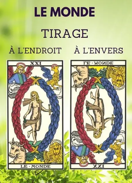 tarot gratuit carte le monde tarot de marseille Sante