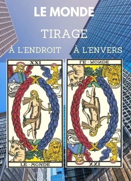 tarot gratuit carte le monde tarot de marseille Travail