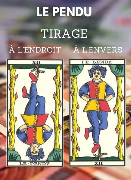 tarot gratuit carte le pendu tarot de marseille Argent