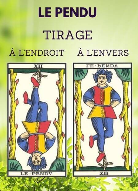 tarot gratuit carte le pendu tarot de marseille Sante