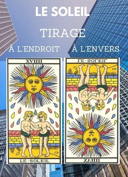 tarot gratuit carte le soleil tarot de marseille Travail