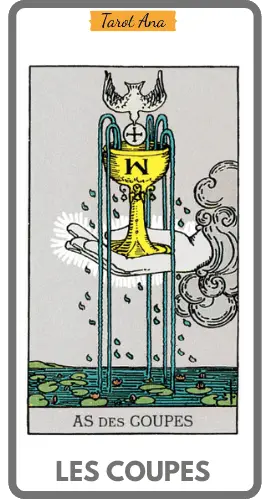 Arcanes Mineures Coupes Tarot Ana