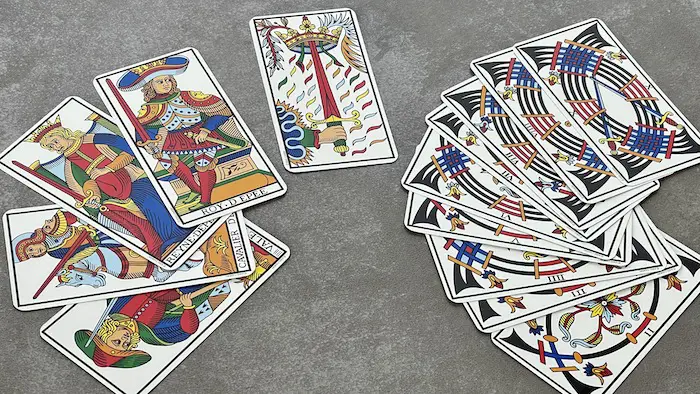 les epees tarot de marseille