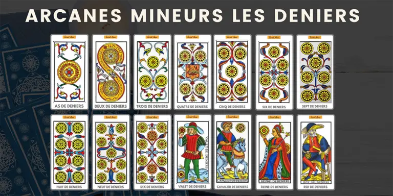 Interprétation des Deniers - Arcanes Mineurs - Tarot Ana - Tirage de