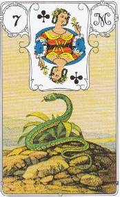 7 serpent petit lenormand