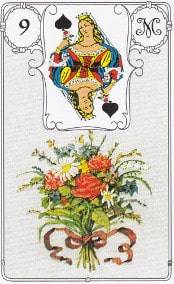 9 bouquet petit lenormand