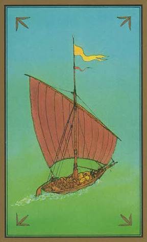 Le bateau tarot persan