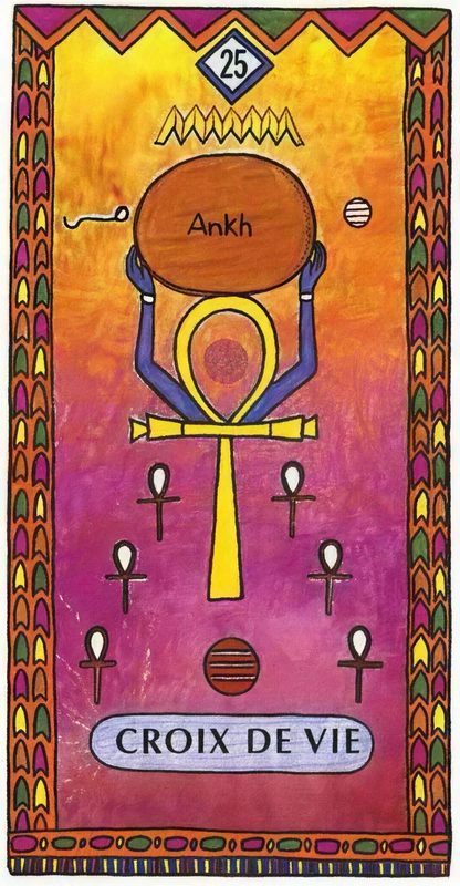 lame 25 du tarot egyptien croix de vie3