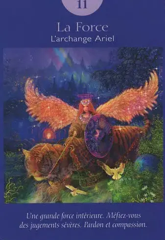 11 la force tarot des anges