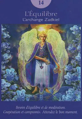 14 l equilibre tarot des anges