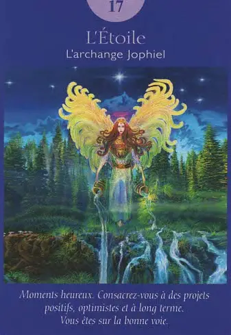 17 l etoile tarot des anges