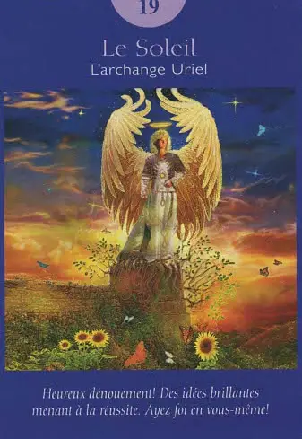 19 le soleil tarot des anges