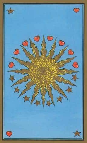 Le soleil tarot persan