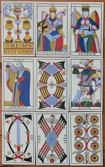 tirage carré tarots