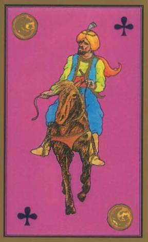 Le cavalier decu tarot persan