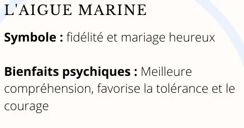 aigue marine ses vertus