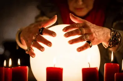 bohémienne boule de cristal