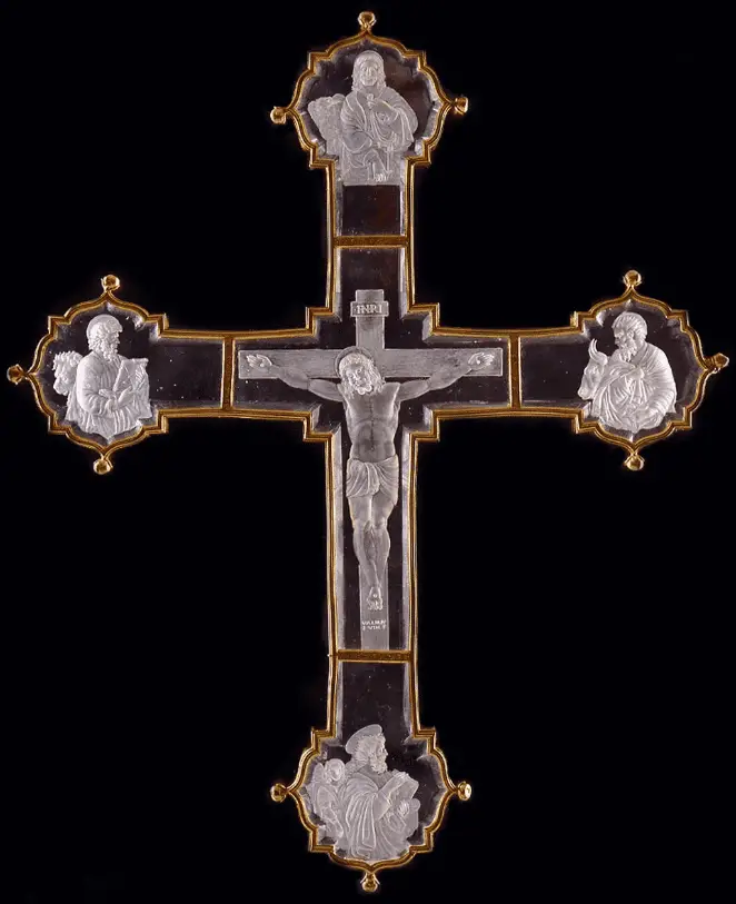 croix cristal de roche