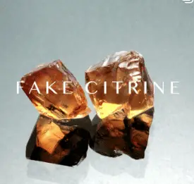 fausse citrine