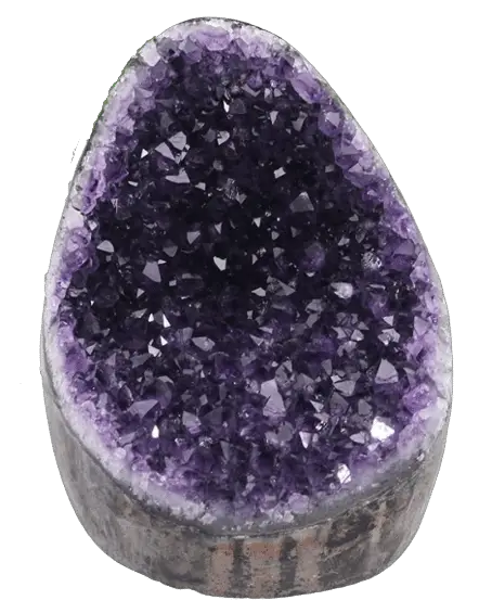 géodes amethystes