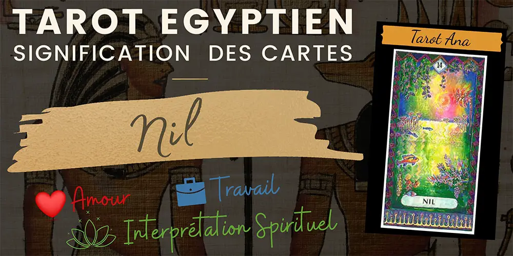 lame 14 du tarot egyptien nil4