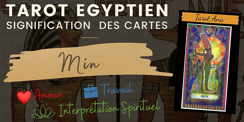 lame 15 du tarot egyptien min4