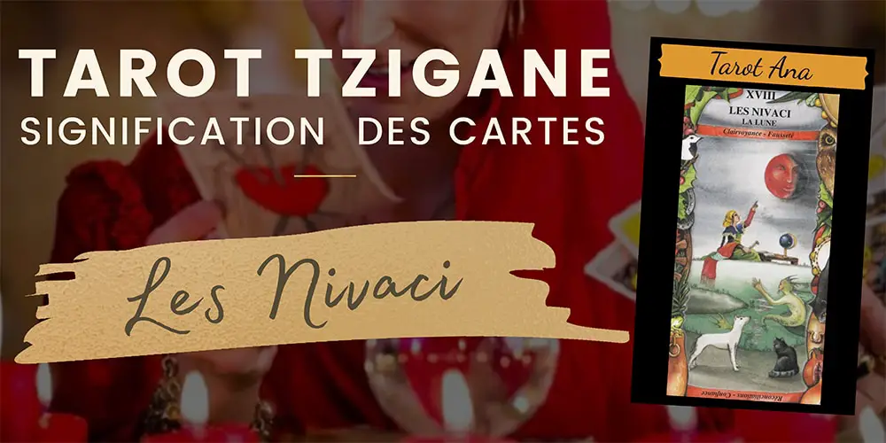 18 les nivaci la lune Tarot Tzigane